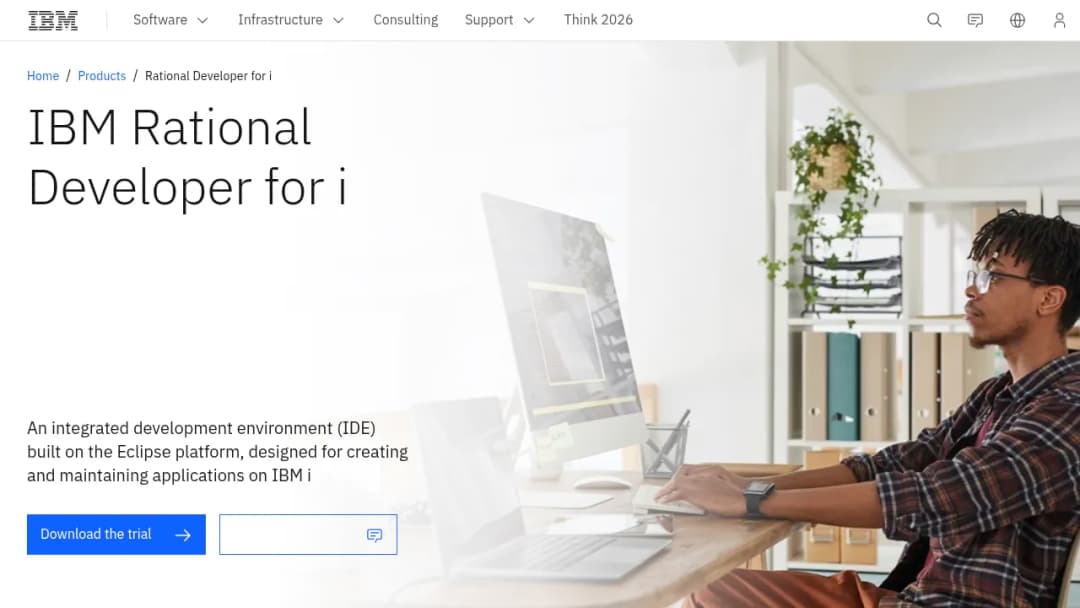 IBM Rational Developer for I screenshot