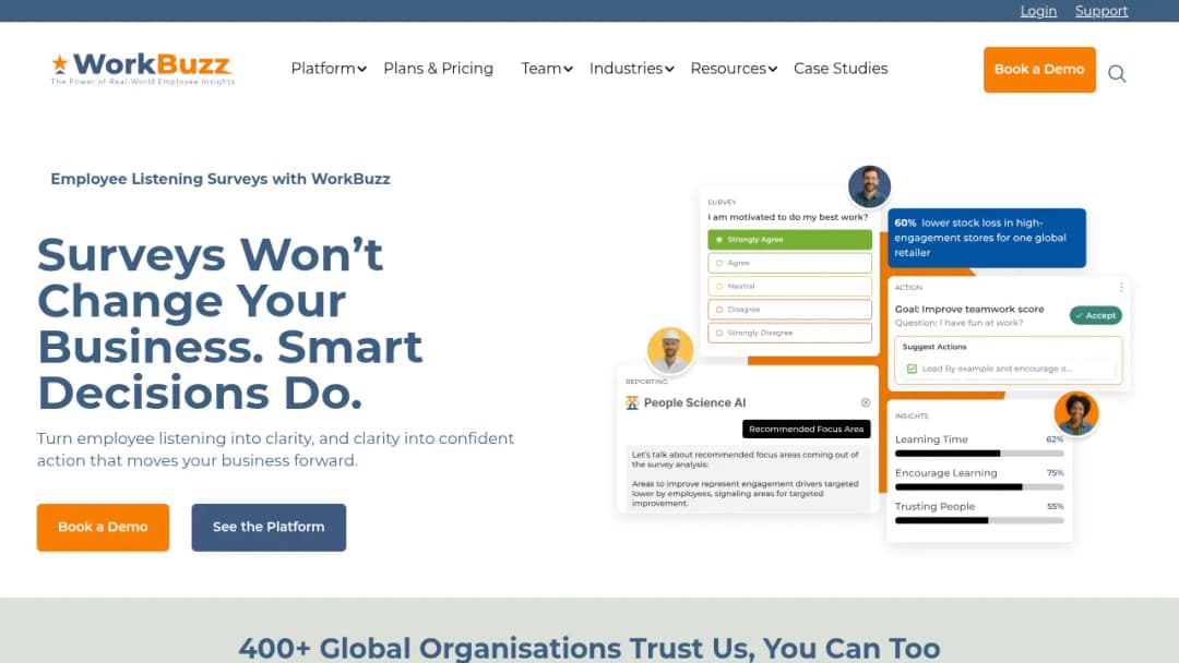 WorkBuzz screenshot