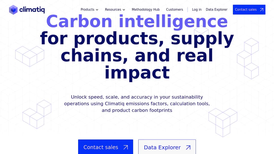 Climatiq screenshot