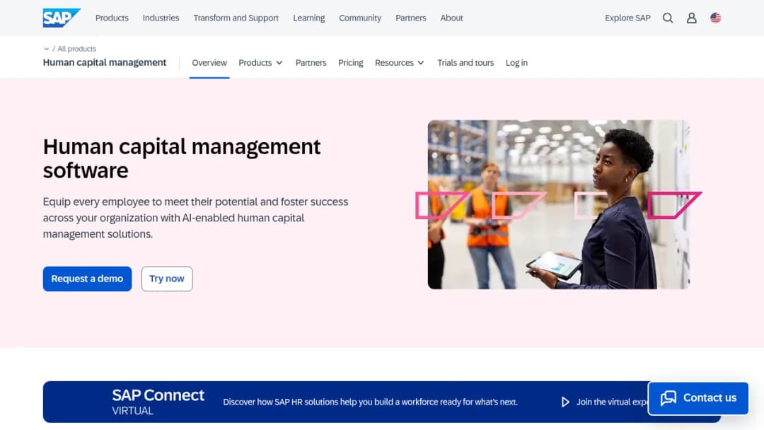 SAP HCM screenshot