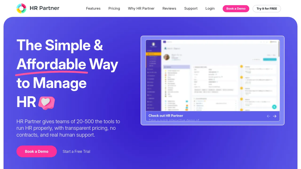HR Partner screenshot