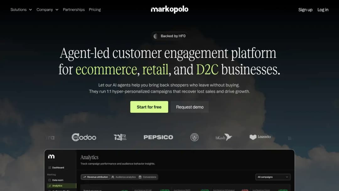 Markopolo AI INC screenshot