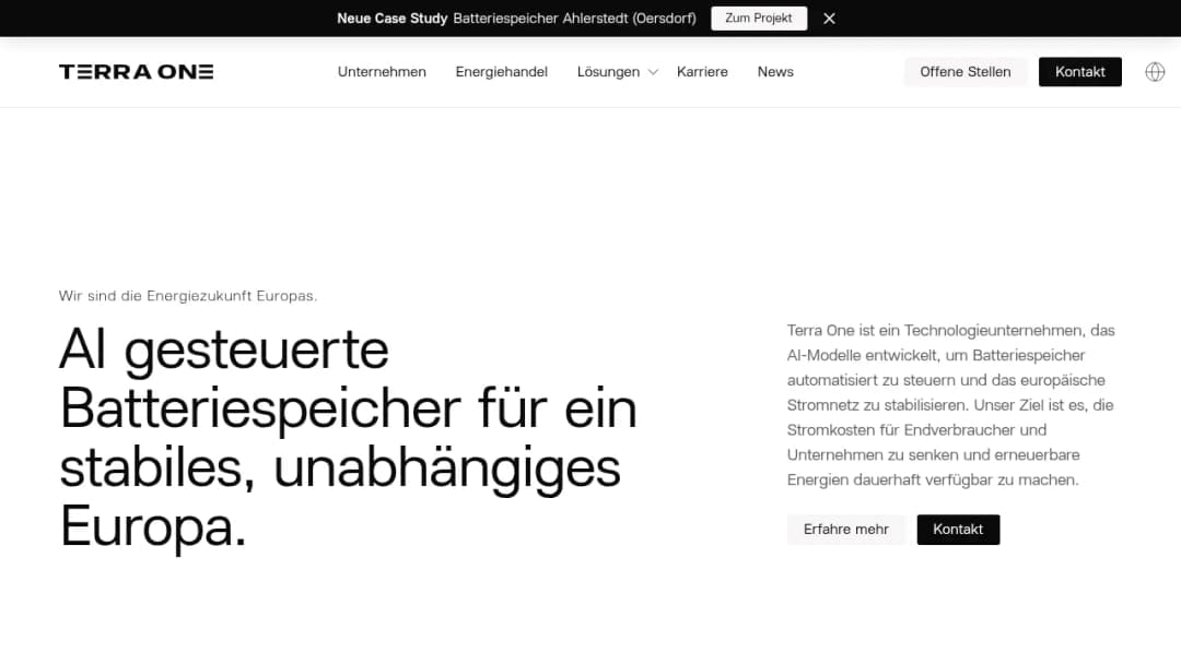 Terra One screenshot