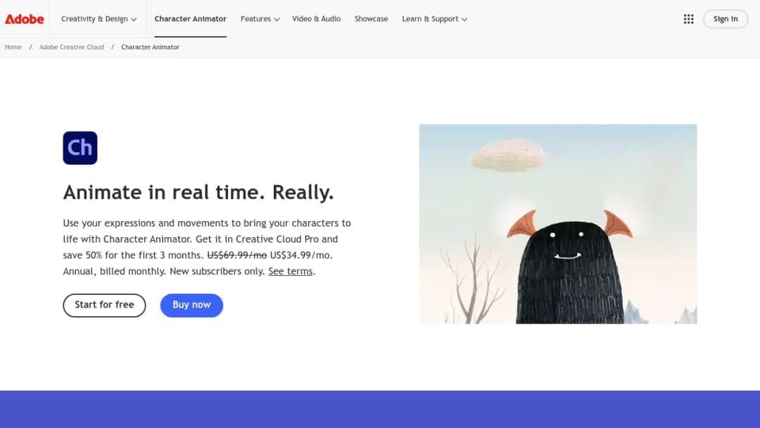 Adobe Character Animator screenshot