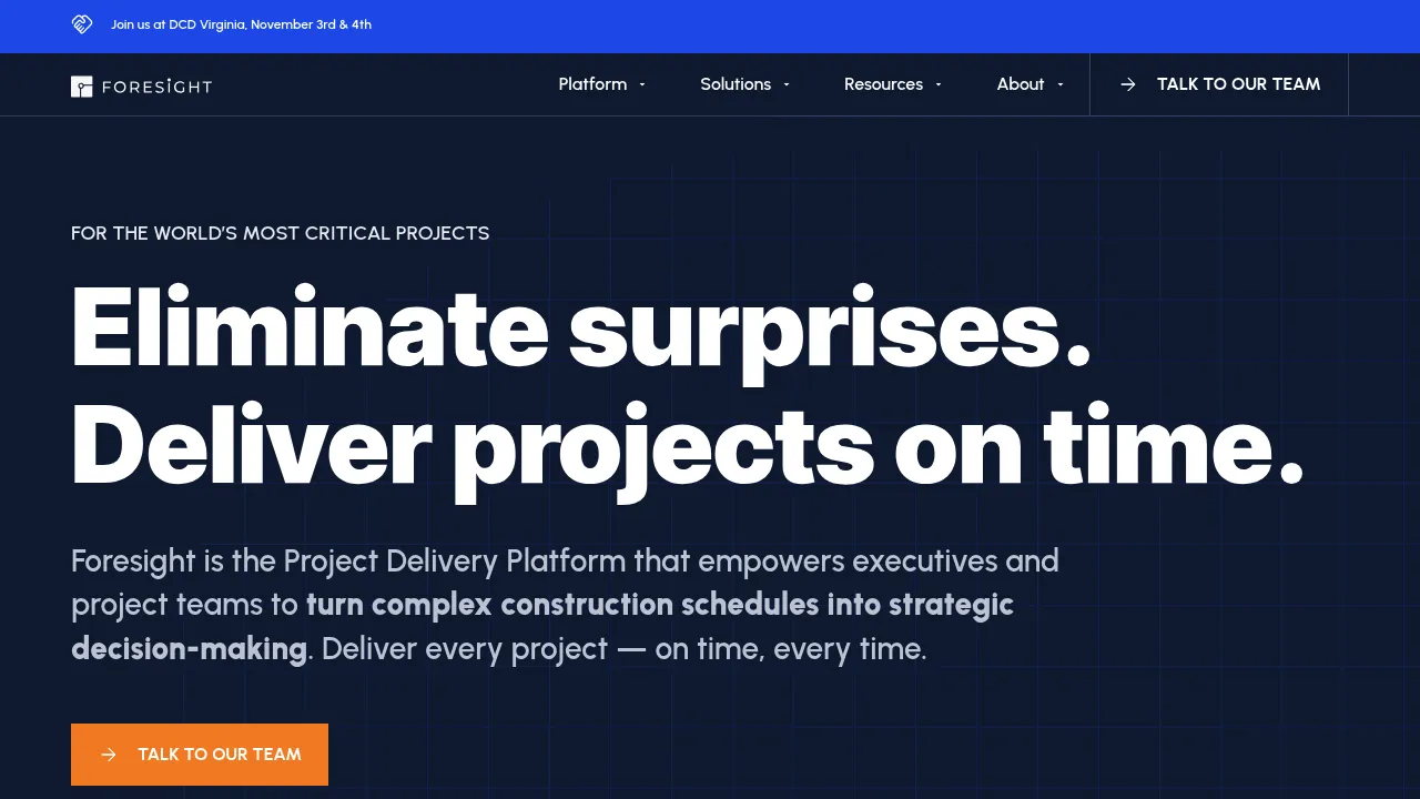 Foresight Works screenshot