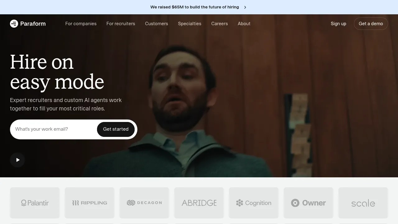 Paraform screenshot