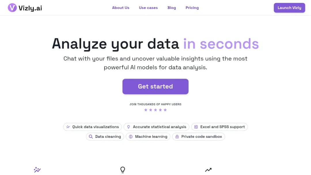 Vizly screenshot