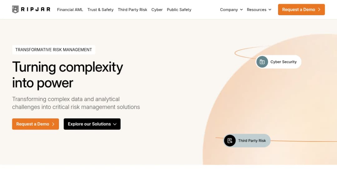 Ripjar screenshot
