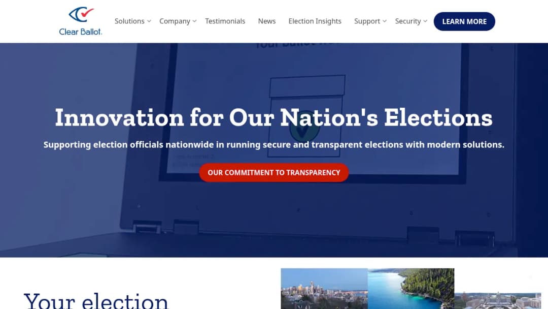 Clear Ballot screenshot