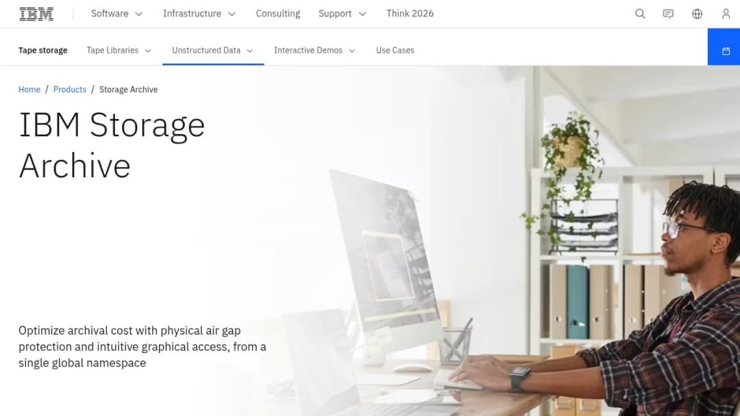 IBM Storage Archive screenshot
