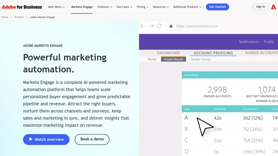 Adobe Marketo Engage screenshot