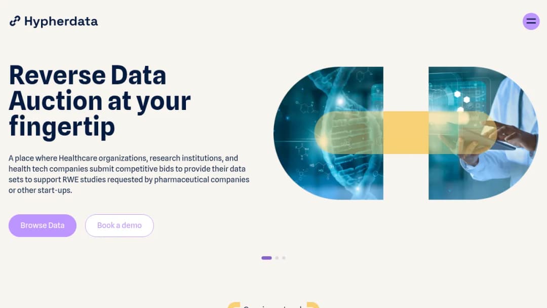 Hypherdata screenshot