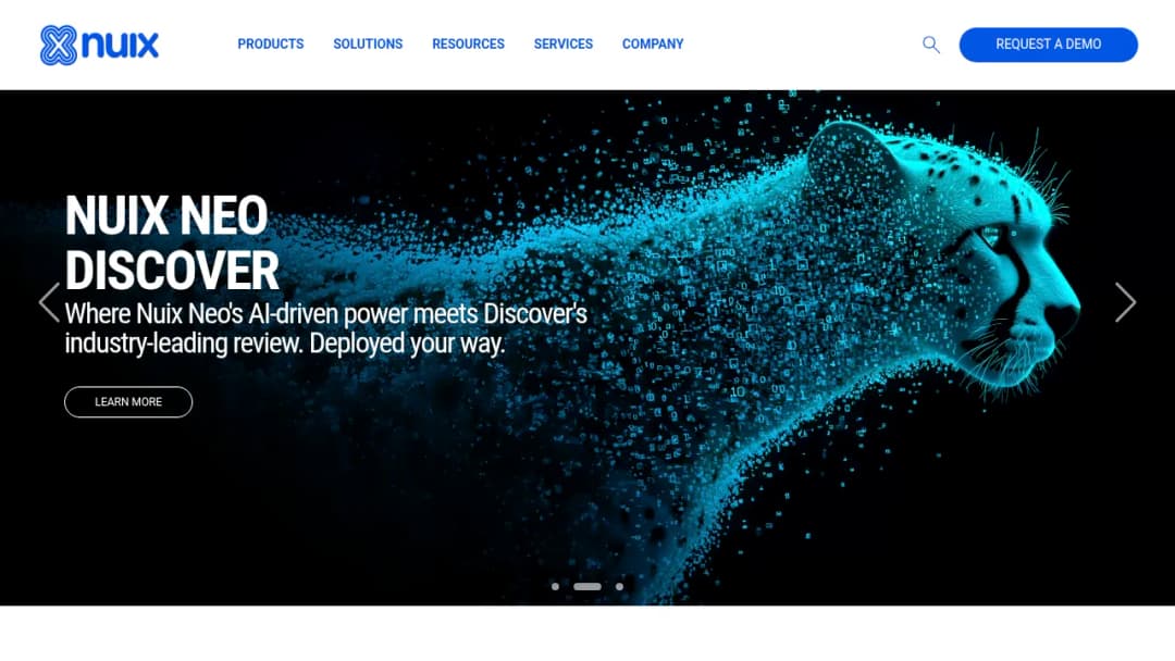 Nuix screenshot