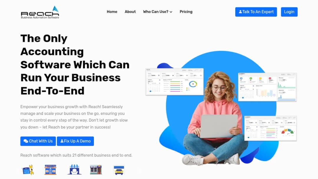 Reach screenshot