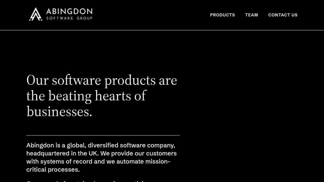 Abingdon Software Group screenshot