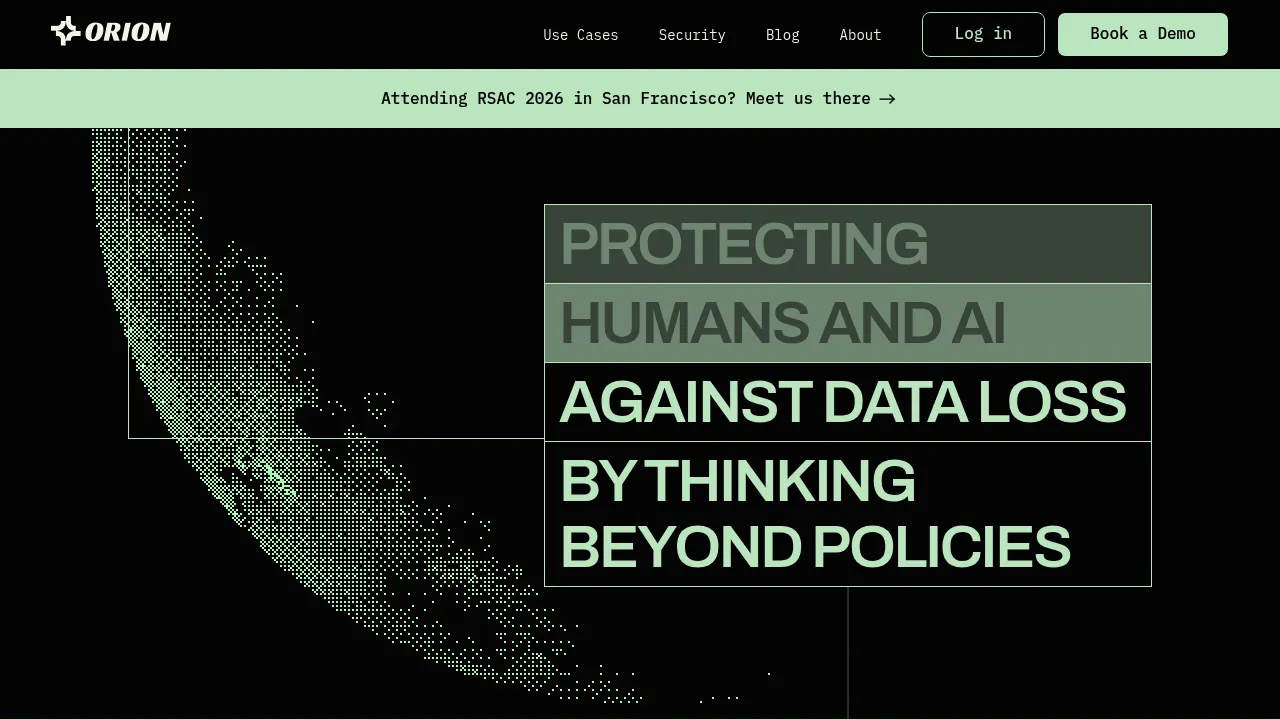 ORION Security screenshot