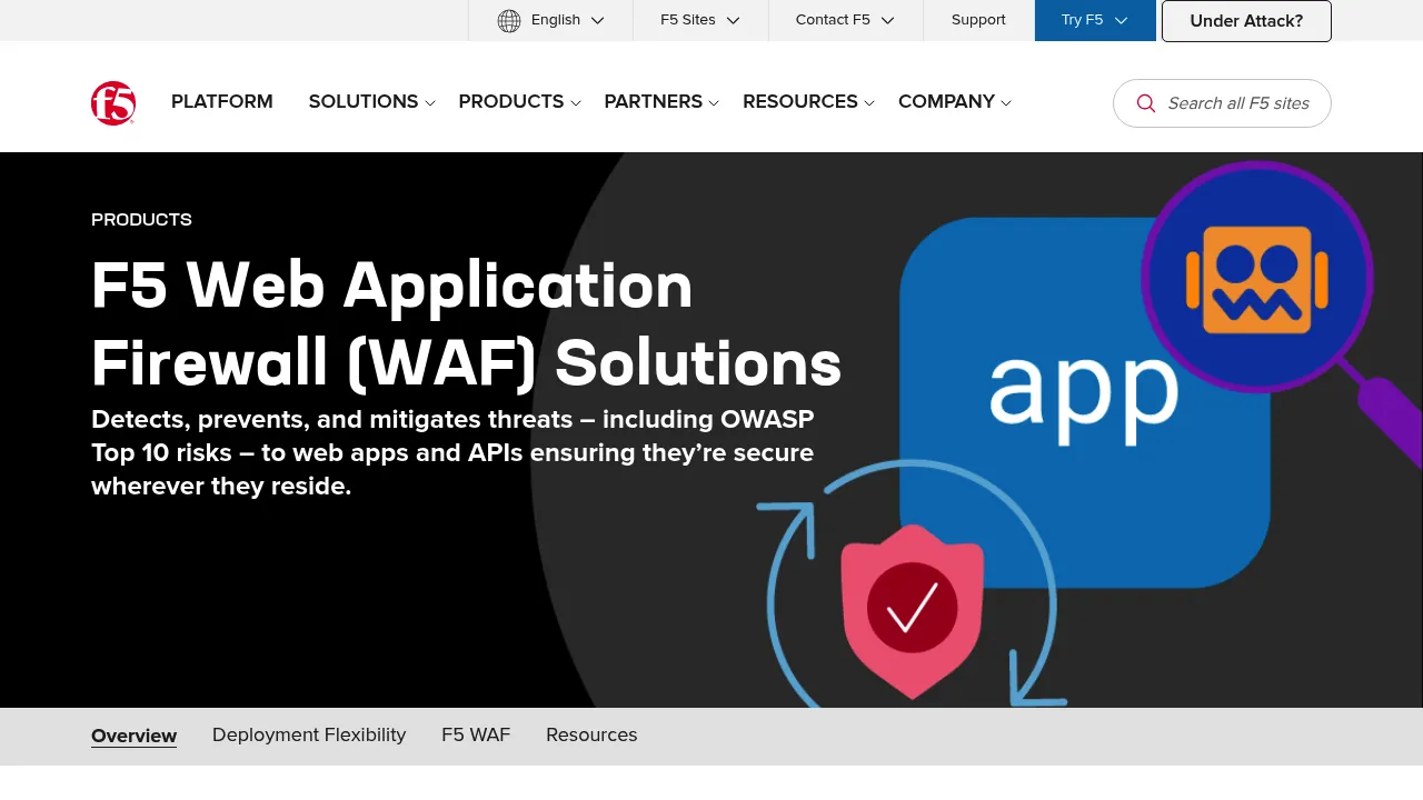 F5 WAF screenshot