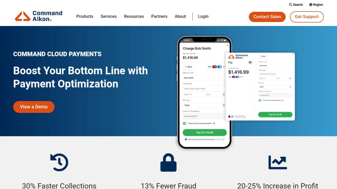 Command Alkon Payments screenshot