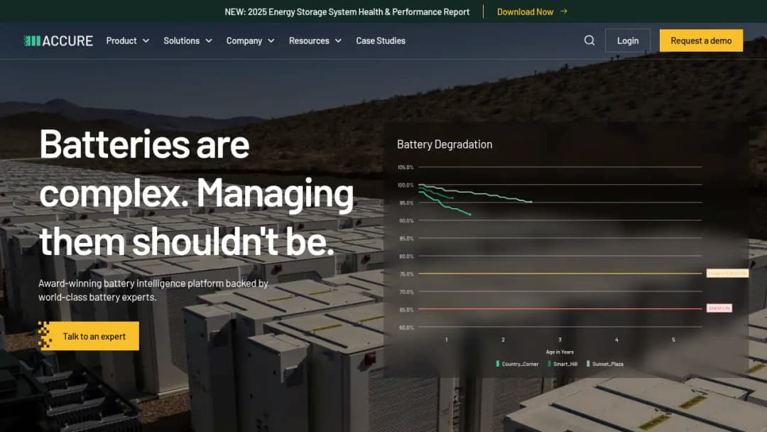 Accure Battery Intelligence screenshot