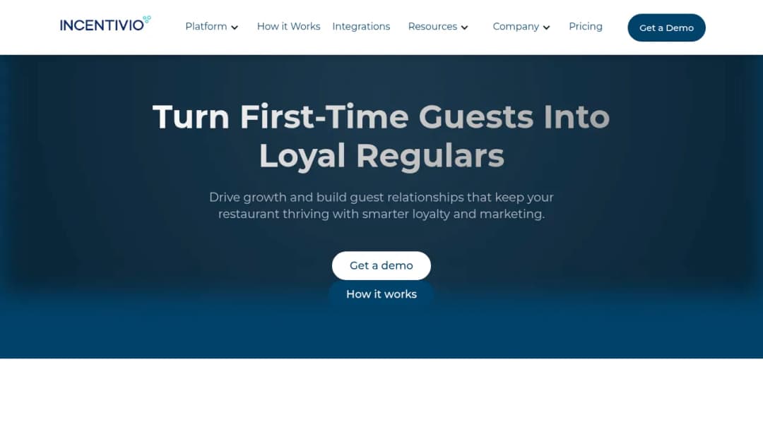 Incentivio screenshot
