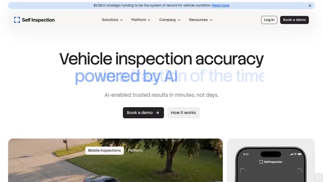 Self Inspection screenshot