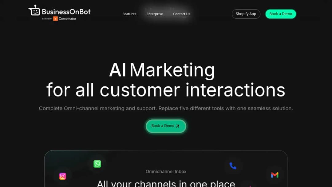 BusinessOnBot screenshot