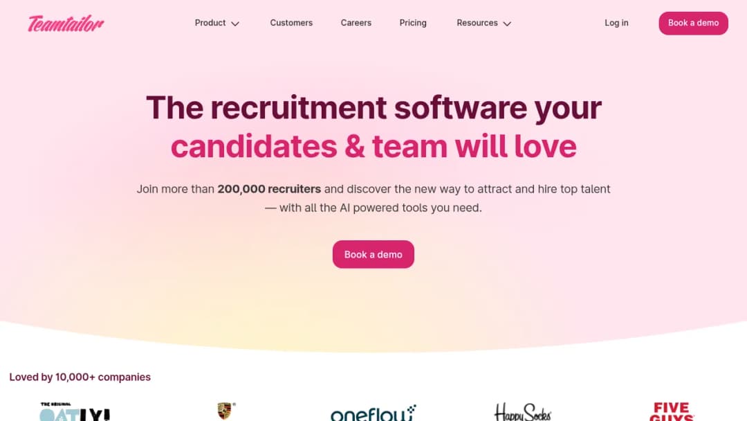 Teamtailor screenshot