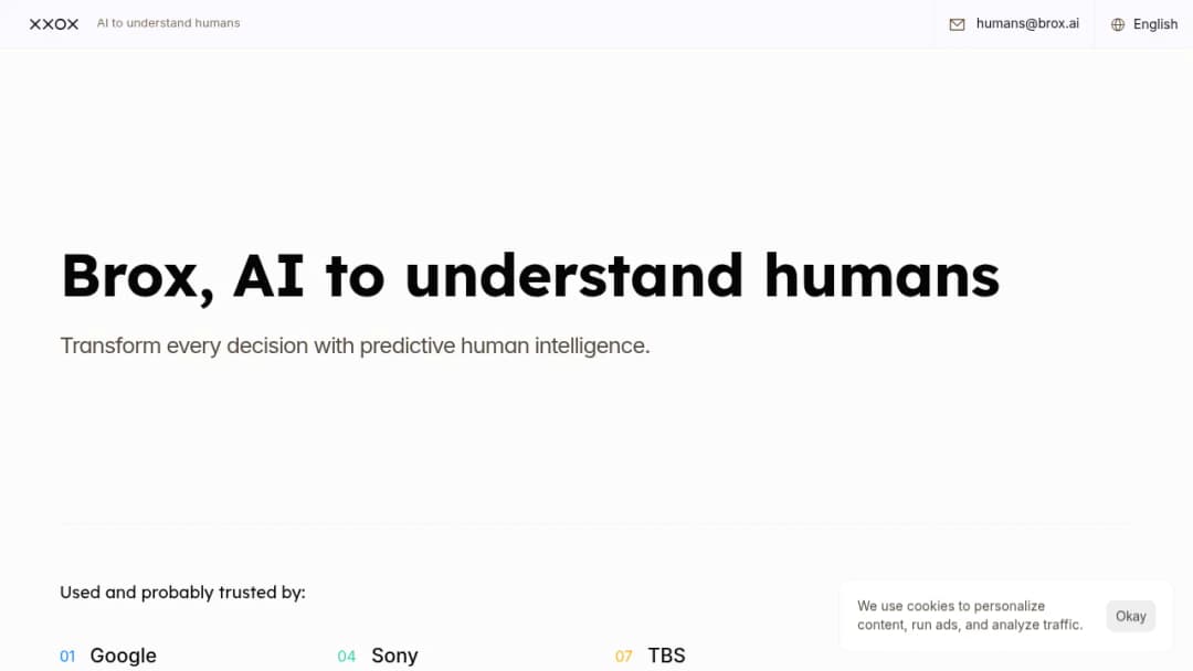 Brox.AI screenshot