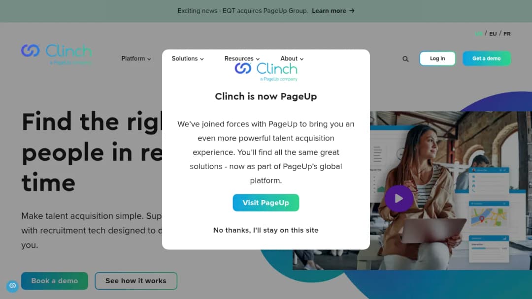 Clinch screenshot