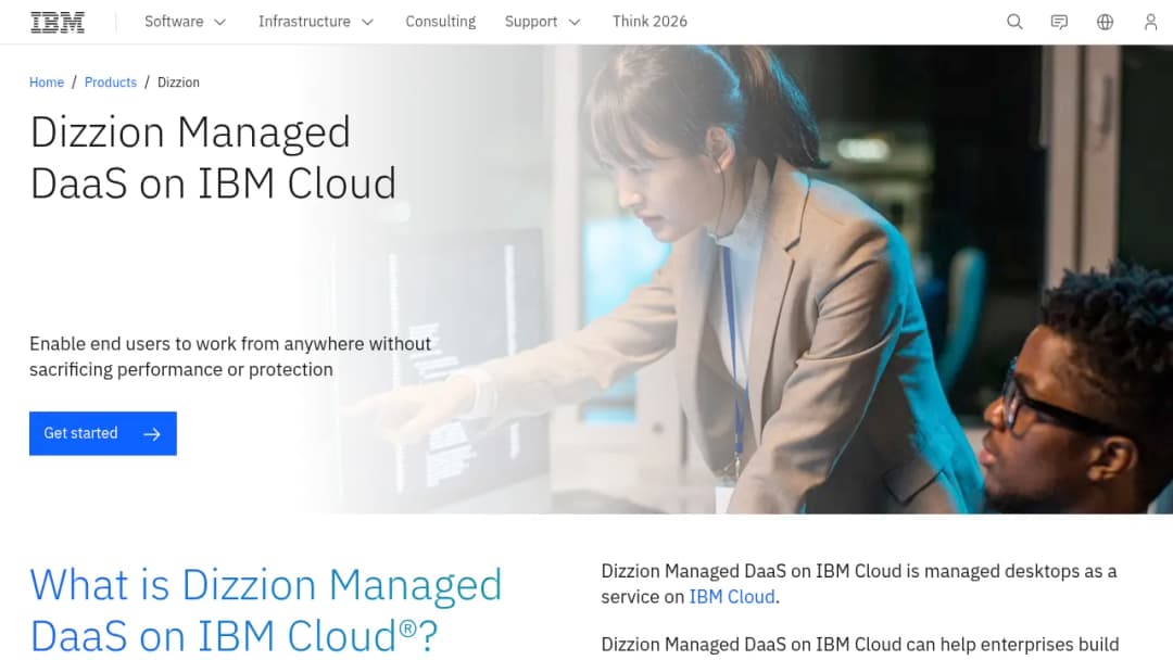 IBM Dizzion screenshot