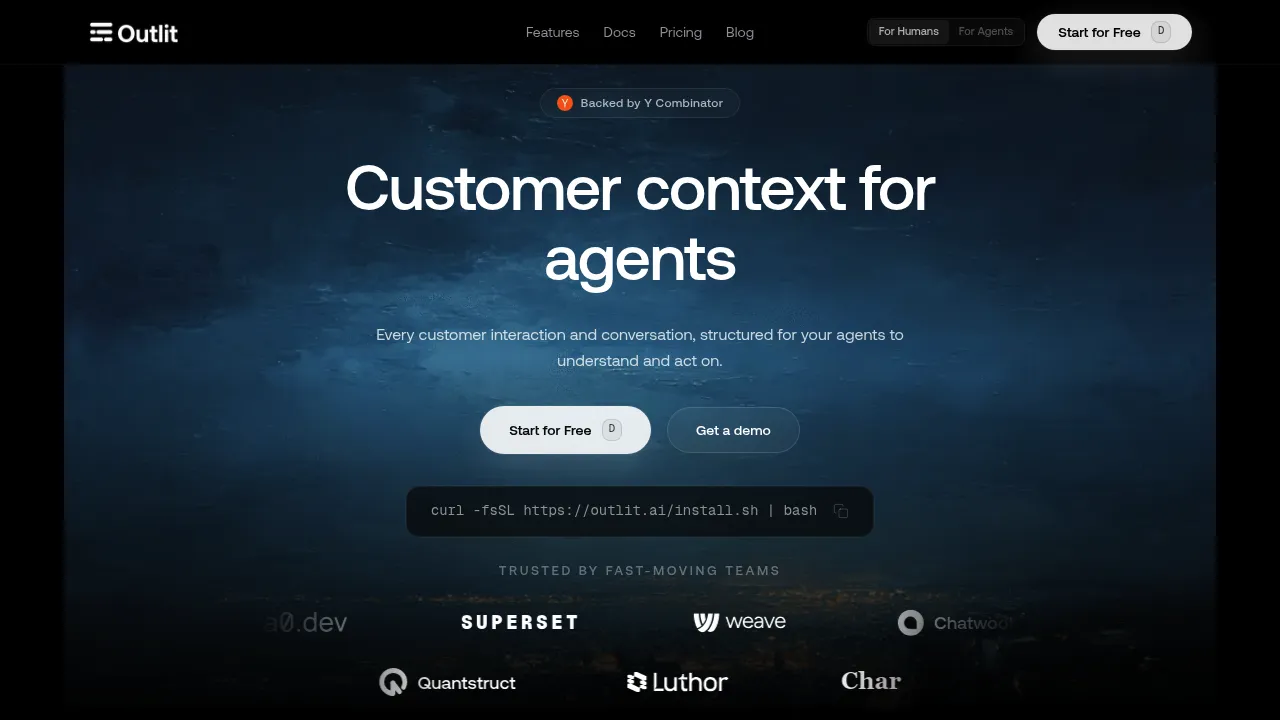 Outlit screenshot