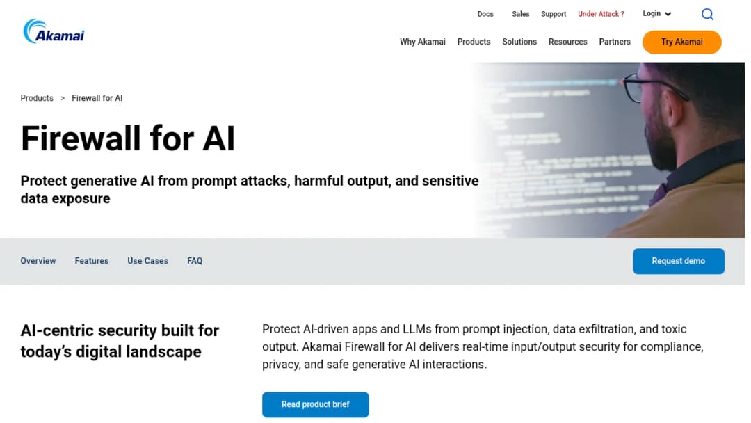 Akamai Firewall for AI screenshot