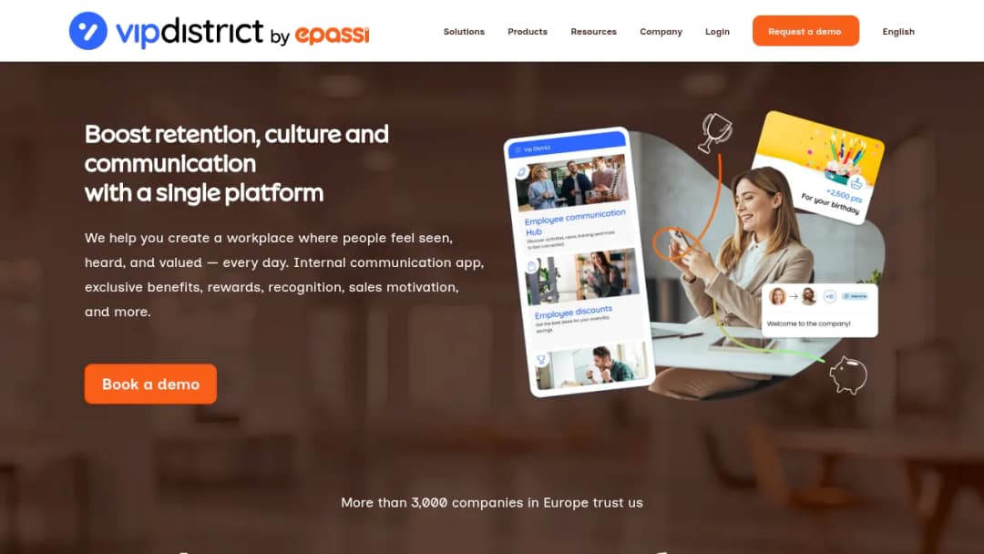 Vip District screenshot