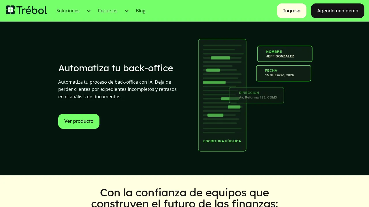 Trébol screenshot
