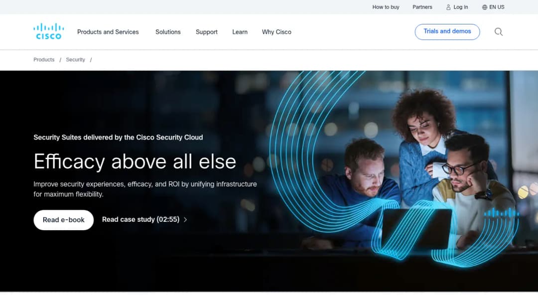 Cisco Secure Sign-On screenshot