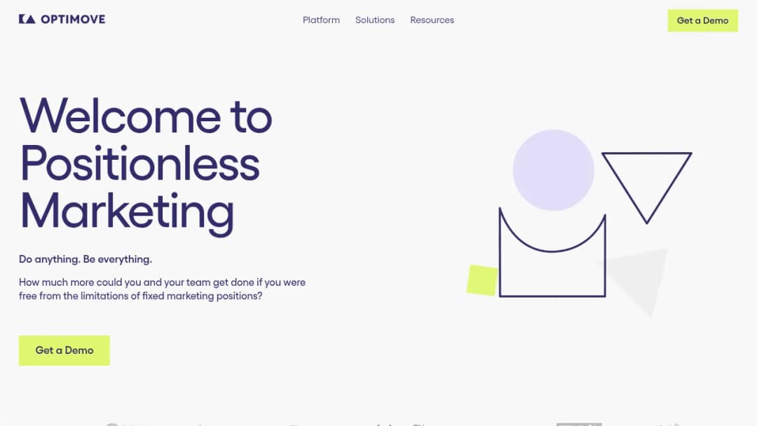 Optimove screenshot