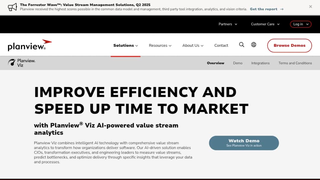 Planview® Viz screenshot