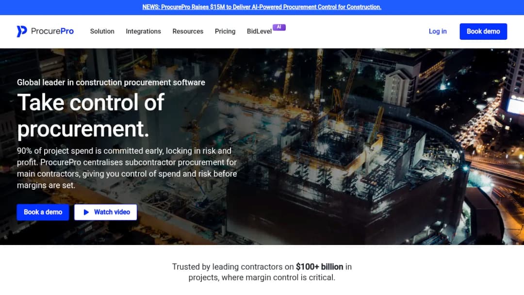 ProcurePro screenshot