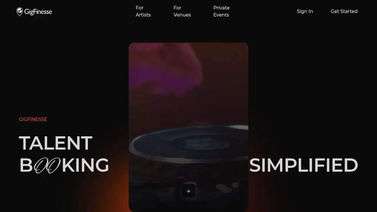 GigFinesse screenshot