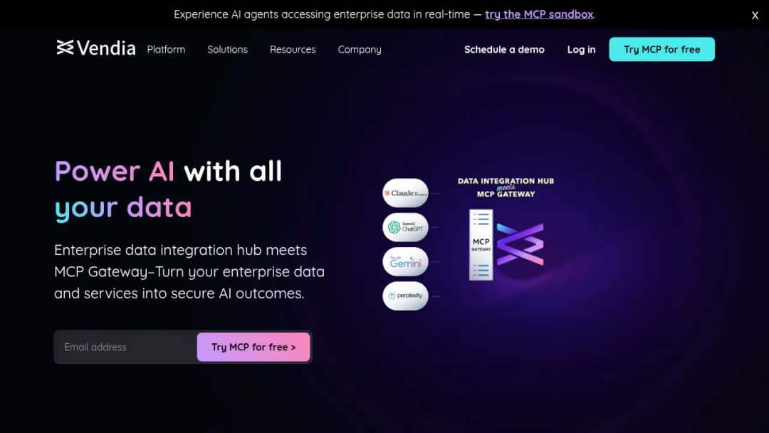 Vendia screenshot