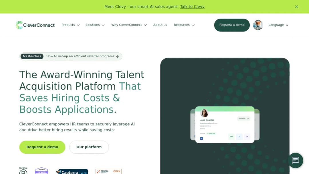 CleverConnect screenshot
