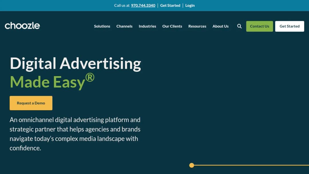 Choozle screenshot