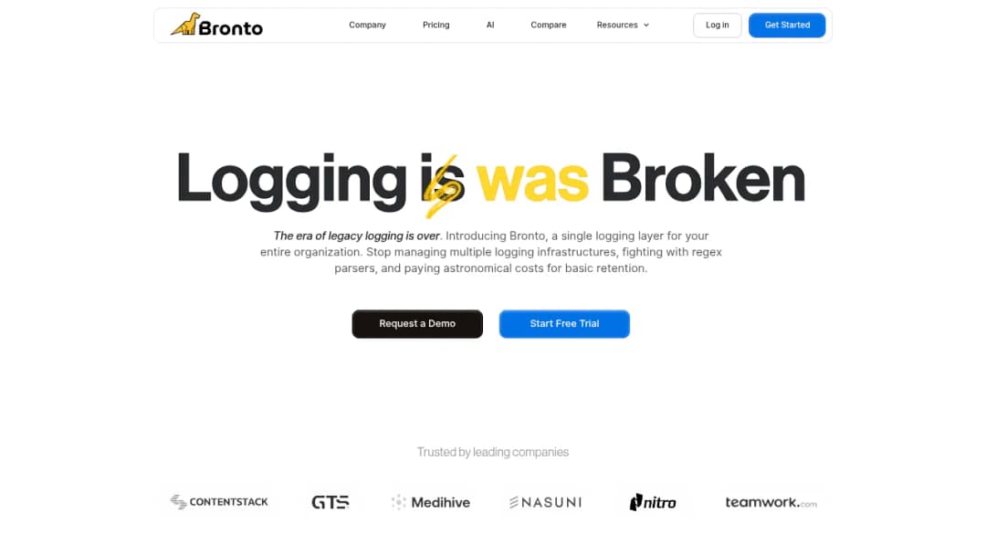 Bronto screenshot