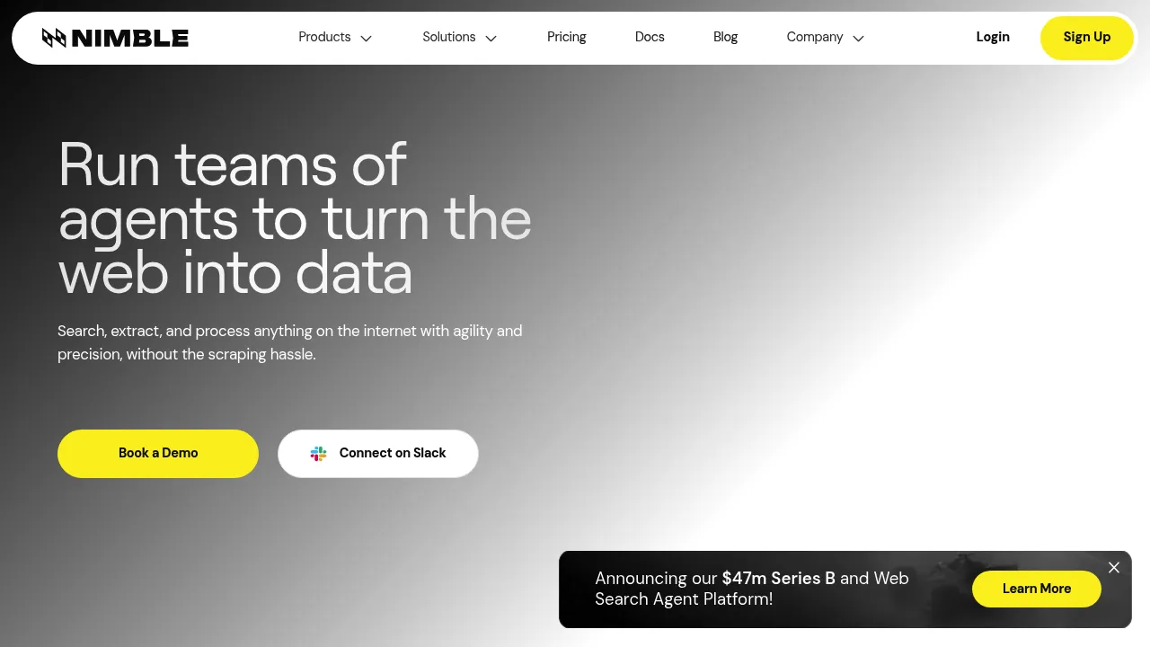 Nimble screenshot