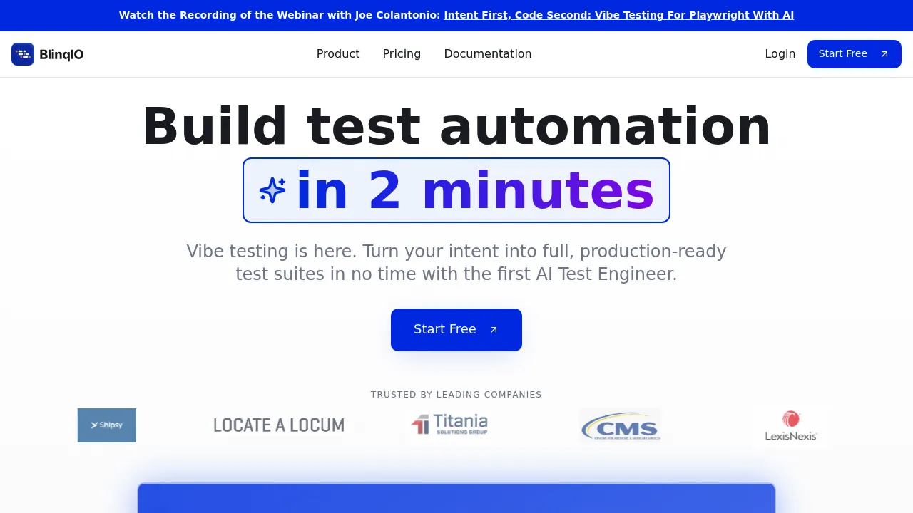 BlinqIO screenshot