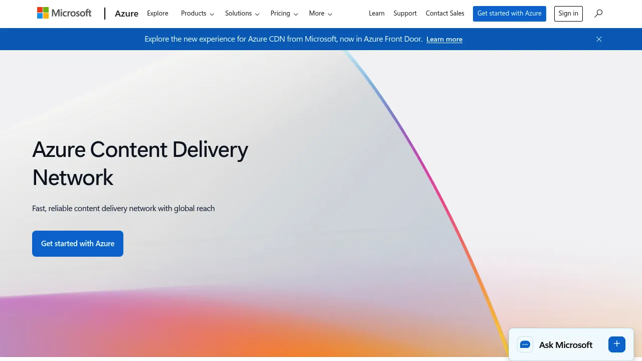 Content Delivery Network screenshot
