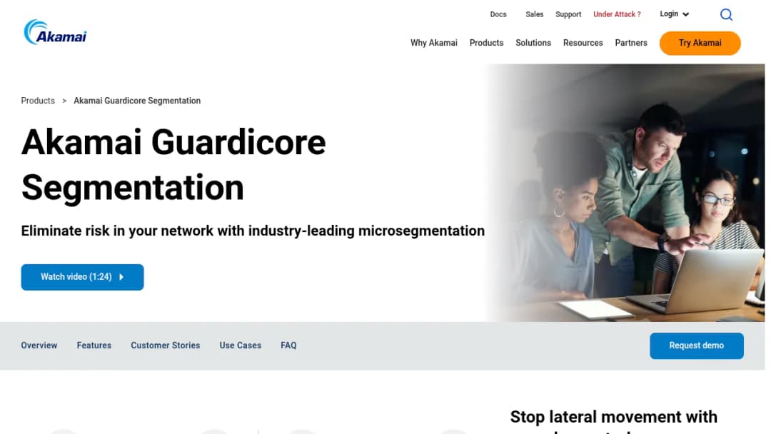 Akamai Guardicore Segmentation screenshot