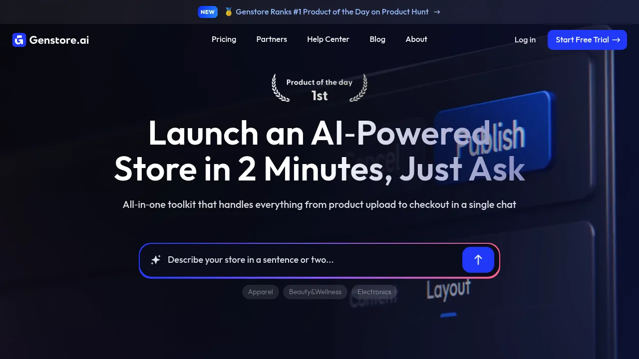 Genstore.ai screenshot