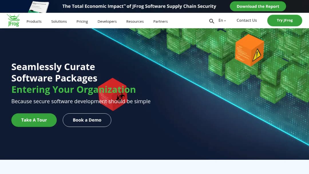JFrog Curation screenshot