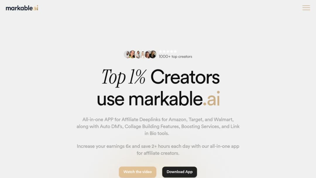 Markable.AI screenshot